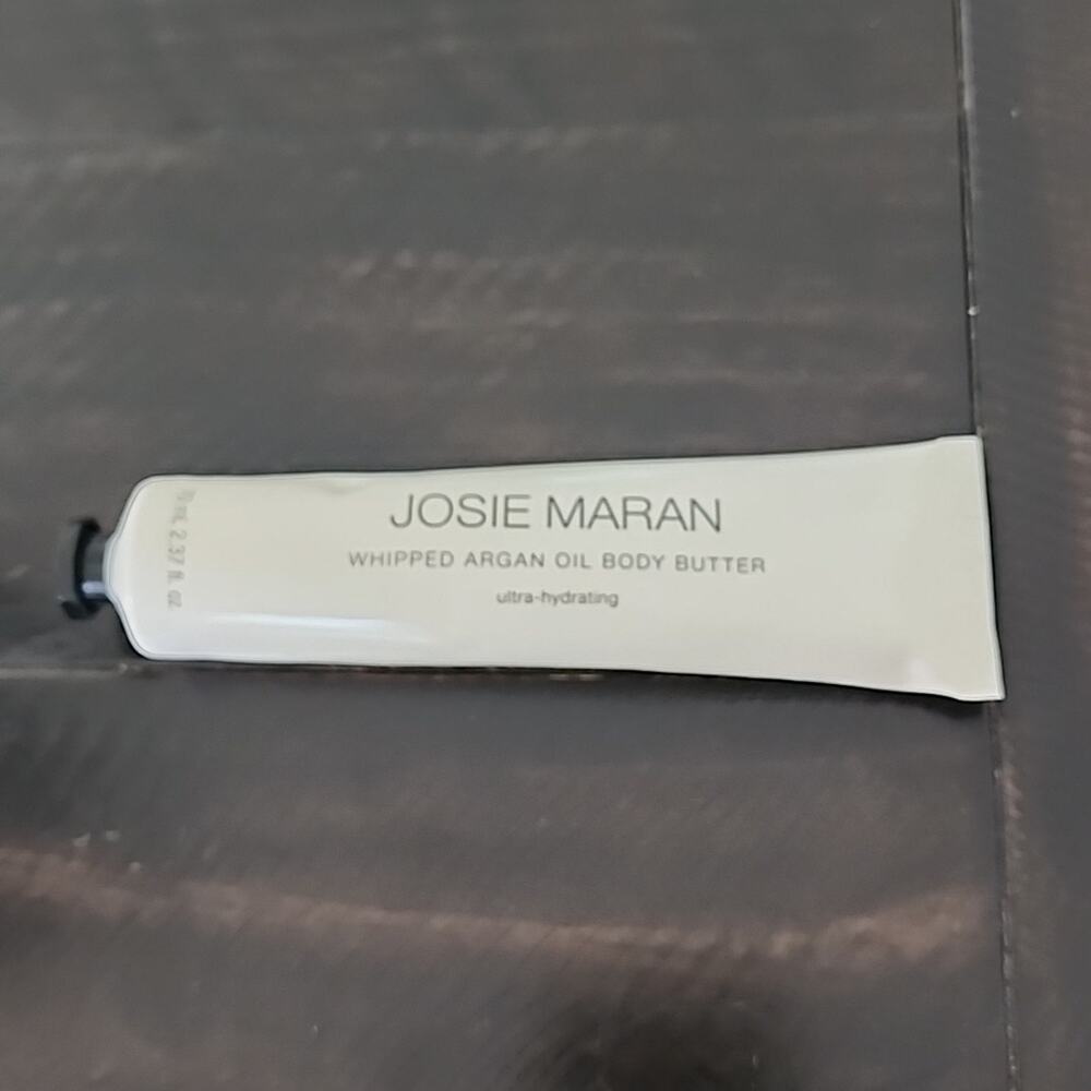 JOSIE MARAN Body Butter Whipped Argan Oil In A Tube Warm Amber Travel Size